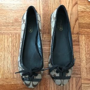 Coach ballerina shoes